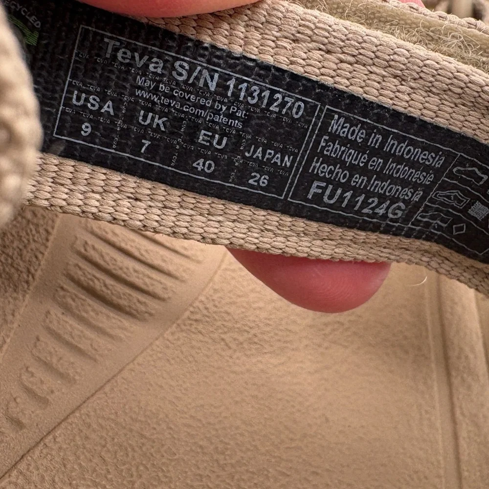 Teva Women's 9 Tan Hurricane XLT2 Ampsole Platform Hiking Sandals EUC - Picture 11 of 15